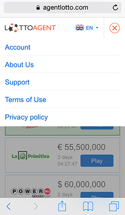 We launched a long-awaited mobile version of Lotto Agent for phones and ...